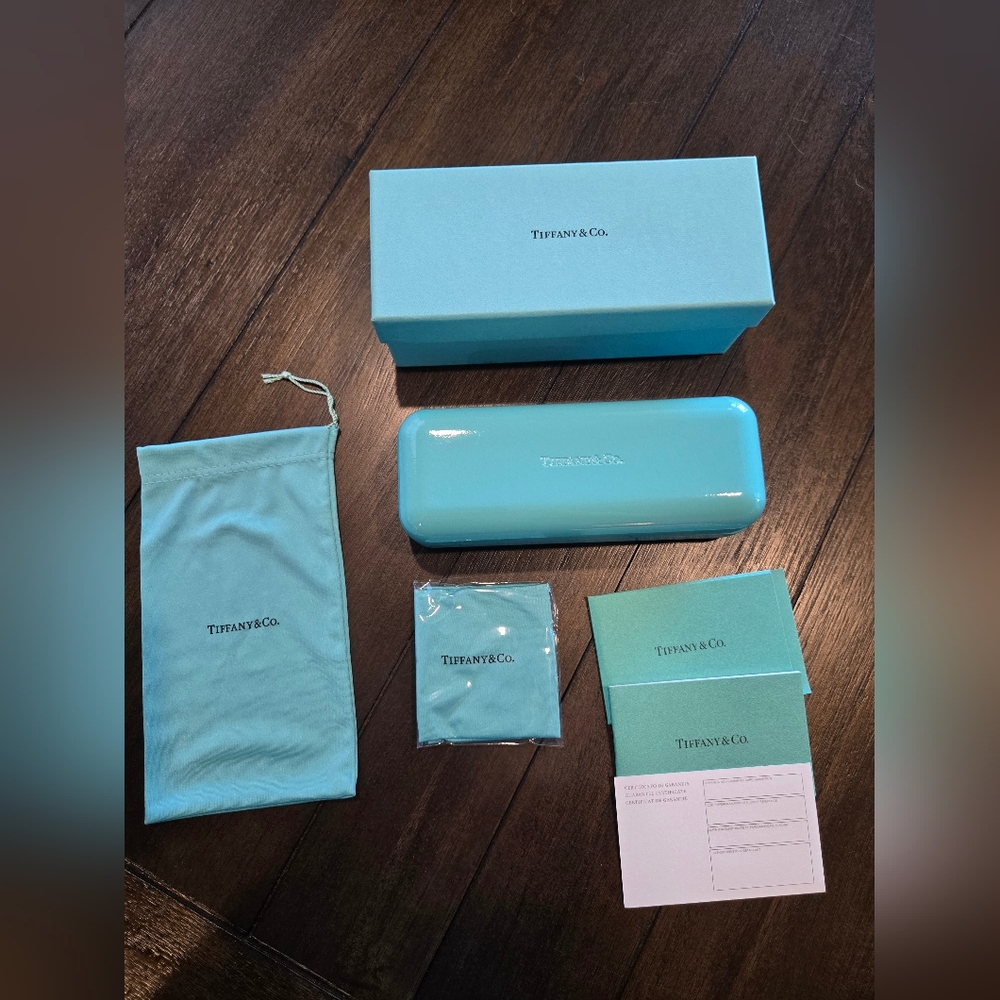 Tiffany & Co. Glasses Case Set